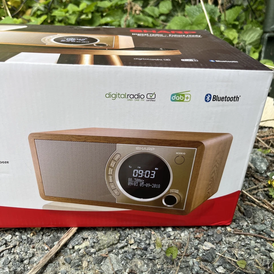 Sharp DAB+ Digitalradio DR-450 (BR) nagelneu verpackt - Bild 4 von 4