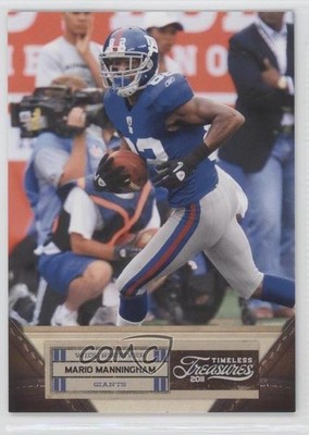 2011 Panini Timeless Treasures Silver 41/99 Mario Manningham #58 1c4