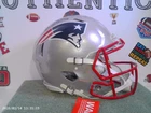 Teddy Bruschi Full Size  Signed Patriots Authentic Helmet Beckett COA
