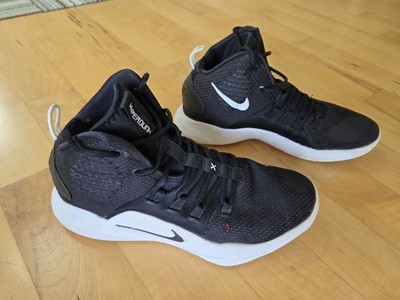 NIKE Men's Hyperdunk X Basketball  Shoes Black & White Size 9.5 2018