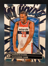 2024-25 Panini Donruss Optic My House #9 Alexandre Sarr RC Washington Wizards