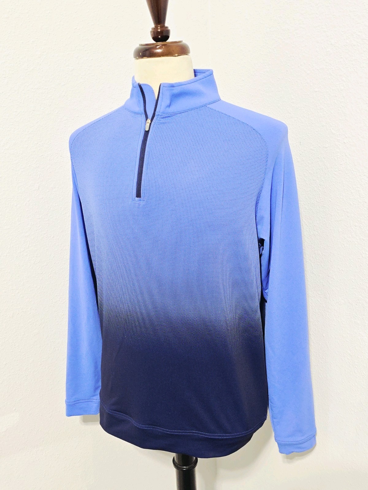 Peter Millar Golf Pullover Men Size Medium 1/4 Zip - image 11