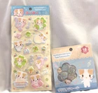 Sanrio Masyumaro Mashumaro Mitaina fuwafuwa nyanko sticker pack and stickers