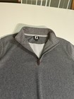 Foot joy Pullover Jacket 1/4 Zip Super Soft Warm Men’s Medium Wildfire Course — photo 6