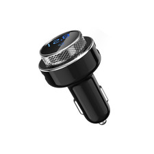 Wireless In-Car Bluetooth FM Transmitter Player Adapter Dual USB Fast Charger