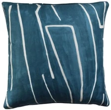 Ryan Studio Graffito Teal Pearl 22 x 22 in Pillow - NEW!