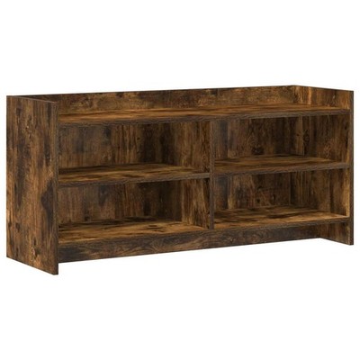 TV-Schrank 100 x 33 x 47 cm Eiche geräuchert Ingenieurholz