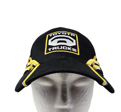 Toyota Trucks Tundra Fishing Team Adjustable Black Hat Cap Logo