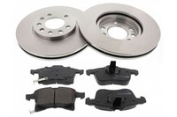 Mapco Bremsensatz Scheibenbremse 47912 FüR Opel Meriva Astra Zafira A04 Caravan