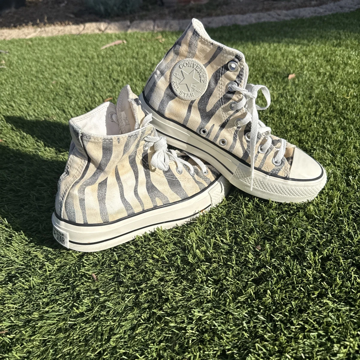 Converse Chuck Taylor All Star Zebra Athletic Shoes for Women for