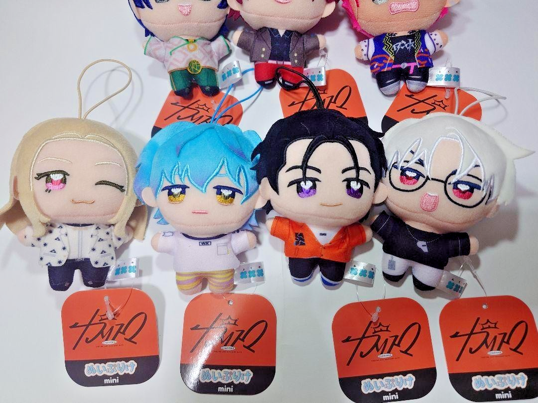 Charisma House Nuipurike Mini Plush Doll Mascot Complete Set of 7