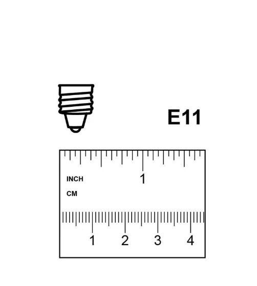 Feit Electric Mini Candelabra E11 100-Watt Bright White 3000K T4 Light Bulb - Image 4 of 4