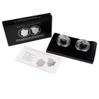 2023 Morgan and Peace Dollar Reverse Proof Two-Coin Set OGP COA .999 Fine Silver