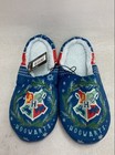 Harry Potter Hogwarts Crest Blue Winter Sherpa Lined Women's Slippers Size 9 NWT — photo 2