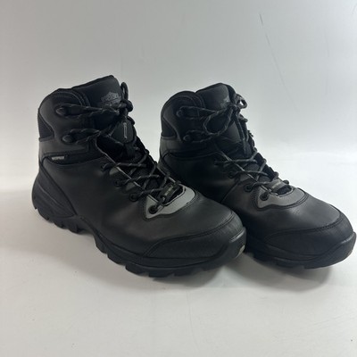 Harley Davidson Black Benham Leather Safety Motorcycle Boots D93581 Size 11