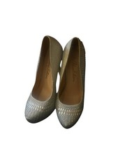 De Blossom Collection Crystal Rhinestone Stiletto 8.5