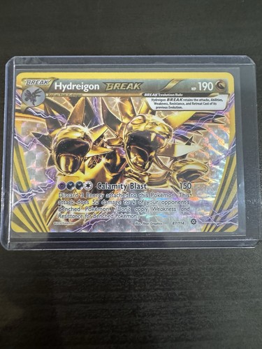 The Pokémon Company Hydreigon BREAK 87/114 Steam Siege Rare Holo 190 HP EN