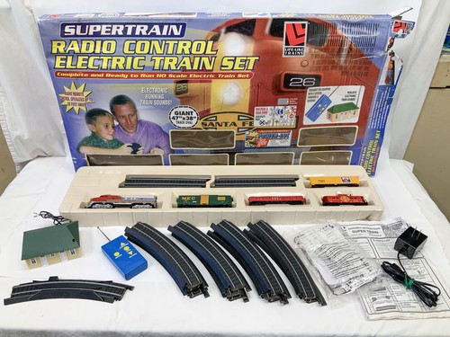 "Juego de supertren eléctrico Life-Like Trains 8974 RC HO 47x38"" ovalado problemas de Power-Loc" | Zustand: Used