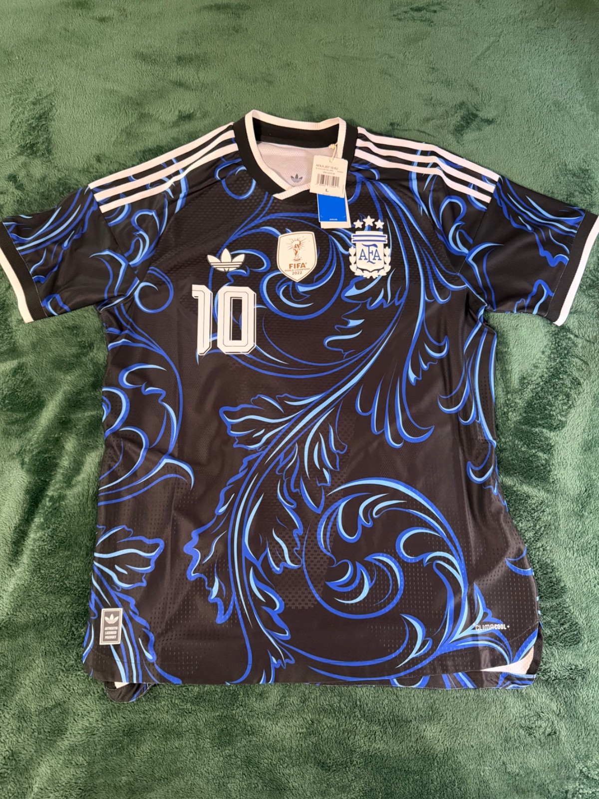 Argentina Lionel Messi 2026 World Cup On Field Away Match Jersey KH3935