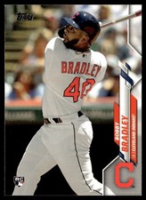 2020 Topps Bobby Bradley Rookie Cleveland Indians #40