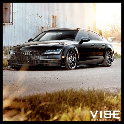 20'' FERRADA FR4 BLACK CONCAVE WHEELS RIMS FITS AUDI A7 S7