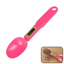 Avizar Cuillère de Mesure Électronique avec Affichage LCD et Tare Intégrée Rose