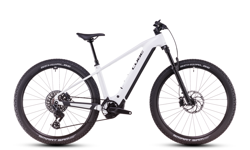Cube Reaction Hybrid SLT 800 metallicwhite´n´black, Neu, Gr. S