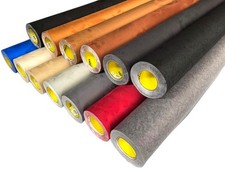 26,62€/m² Selbstklebende Mikrofaserstoff Folie Wildleder Optik Schwarz 500x142cm