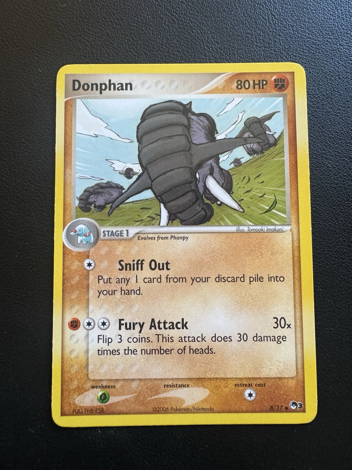 POKEMON TCG DONPHAN 8/17 POP SERIES 3 NORMAL!!