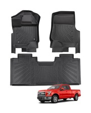 DiffCar  for F150 Floor Mats Super Cab/Extended Cab 2015-2025 2026 No