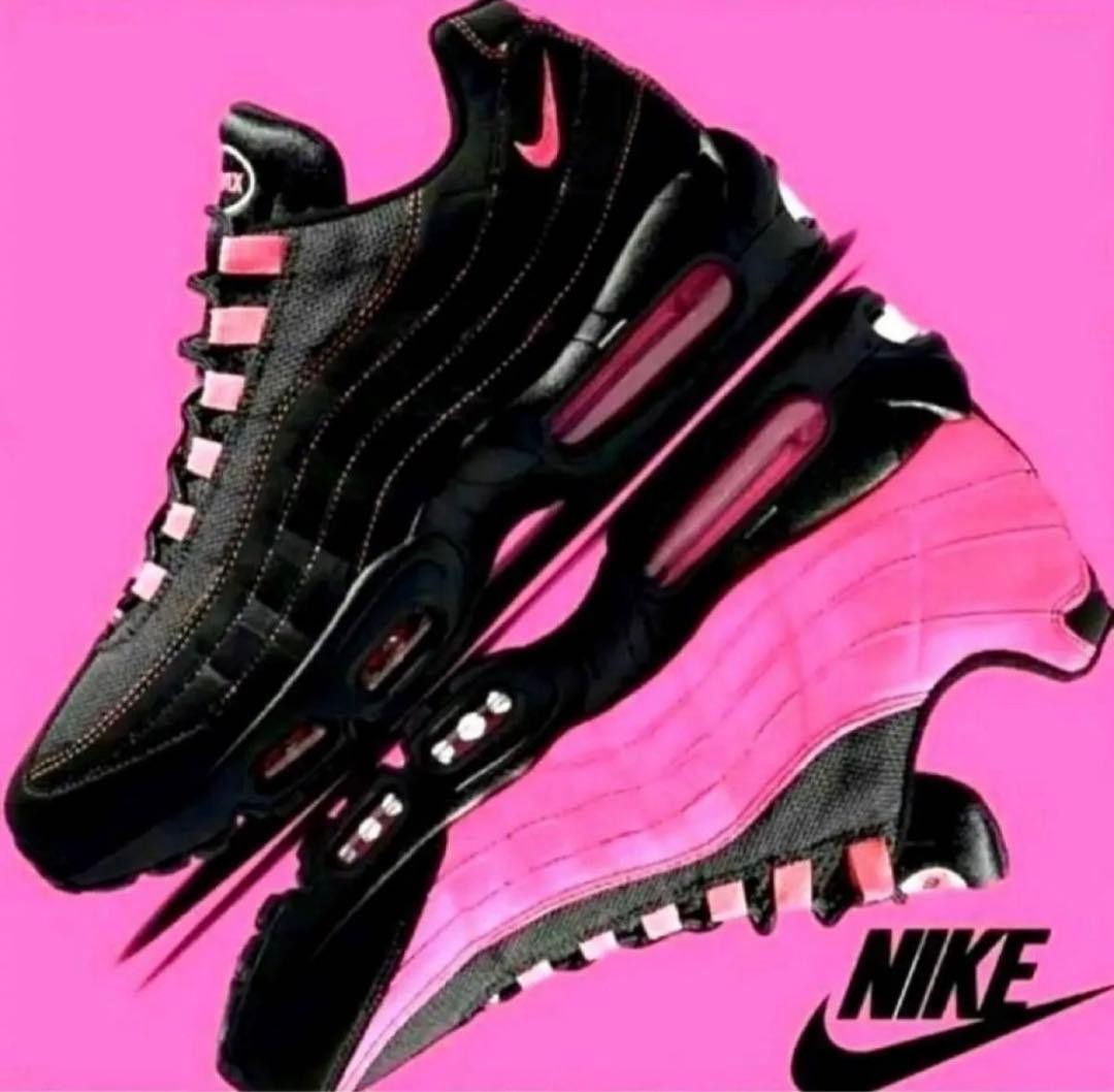 Size 10.5 - Nike Air Max 95 Pink Blast for sale online | eBay