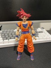 SH Figuarts Super Saiyan God Goku Used No Box