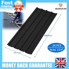 Heavy Duty 24X Corrugated Metal Roof Sheets for Garage Shed Panels UK