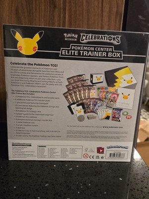 25th Anniversary Celebrations Pokemon Center Elite Trainer Box (PC