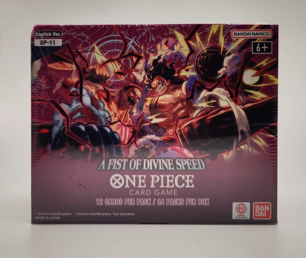 One Piece Card Game, OP11 Display, A Fist of Divine Speed, English, Sealed