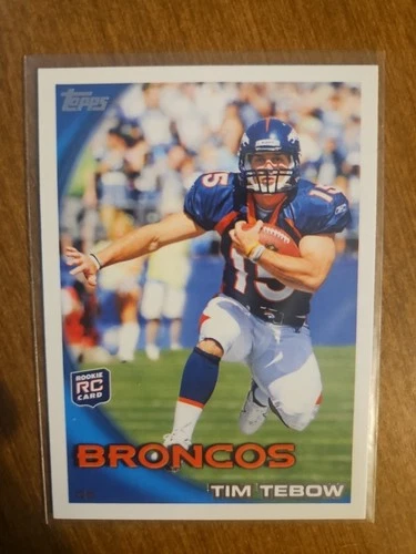 2010 Topps - Tim Tebow #440 Running Ball (RC)