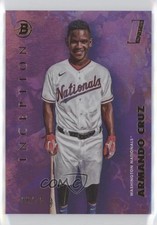 2021 Bowman Inception Fuchsia Foil 66/75 Armando Cruz #58 0xl5
