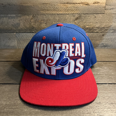 Montreal Expos American Needle Snapback Hat Cooperstown Collection