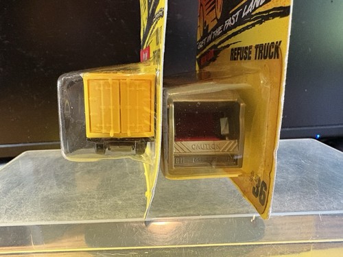 96 MATCHBOX VOLVO CONTAINER TRUCK+REFUSE TRUCK NIP RARE HTF NEVER OPENED L-96 - Picture 4 of 8