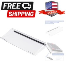 Clear Acrylic Tilted Computer Keyboard Holder for Ergonomic Typing, Keyboard ...