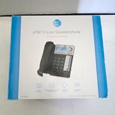 AT T ML17929 Corded 2-Line Speakerphone Phone Caller ID Call Waiting Black