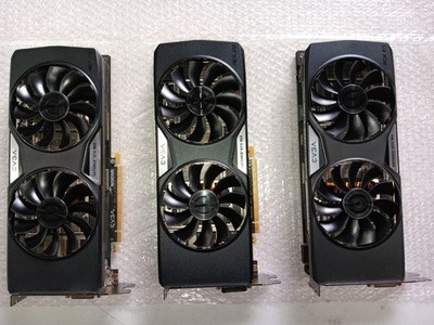 3x EVGA NVIDIA GeForce GTX 960 4GB Graphics Card 04G-P4-3968-KR *UNTESTED AS IS*