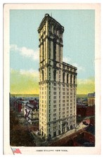 ANTQ Times Building, Exterior, New York City, New York Postcard