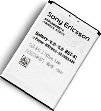 Original Sony Ericsson BST-41 Akku Xperia X1 X2 X10 M1i Play Aspen R800i Neo L