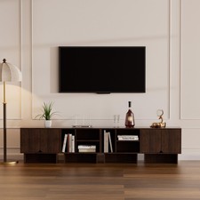 Modular TV Stand for 100-Inch TV,Also Used as Storage Sideboards,Bookcase,4pc...