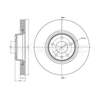 Metelli 2X Bremsscheibe Vorne Ø321 Mm BelüFtet FüR Audi A6 Allroad 4FH C6 3.0