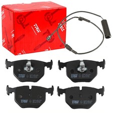 TRW BREMSBELÄGE + WARNKONTAKT HINTEN passend für BMW 7er E38 Bj. 1994 - 2001