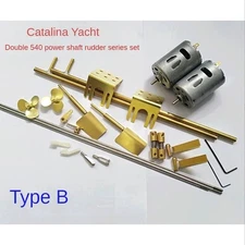 Metal Catalina Yacht Model Power Kit Parts Accessories upgraded Handmade Boat
