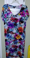 Women's Rouge Multi Color Dress. 3X Plus Size. Very Nice Condition Pre-Owned.