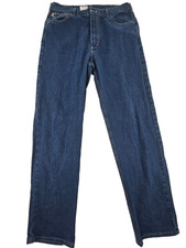Carhartt FR Jeans Mens 36x36 Actual Size Blue Flame Resistant Denim Workwear